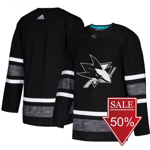 All-Star Game San Jose Sharks Trikot Schwarz Blank 2019 NHL Parley